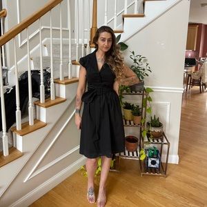 Adrianna Papell Vintage Sexy Little Black Dress